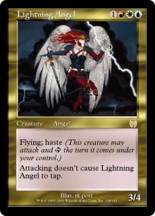【Foil】(APC-RM)Lightning Angel/稲妻の天使
